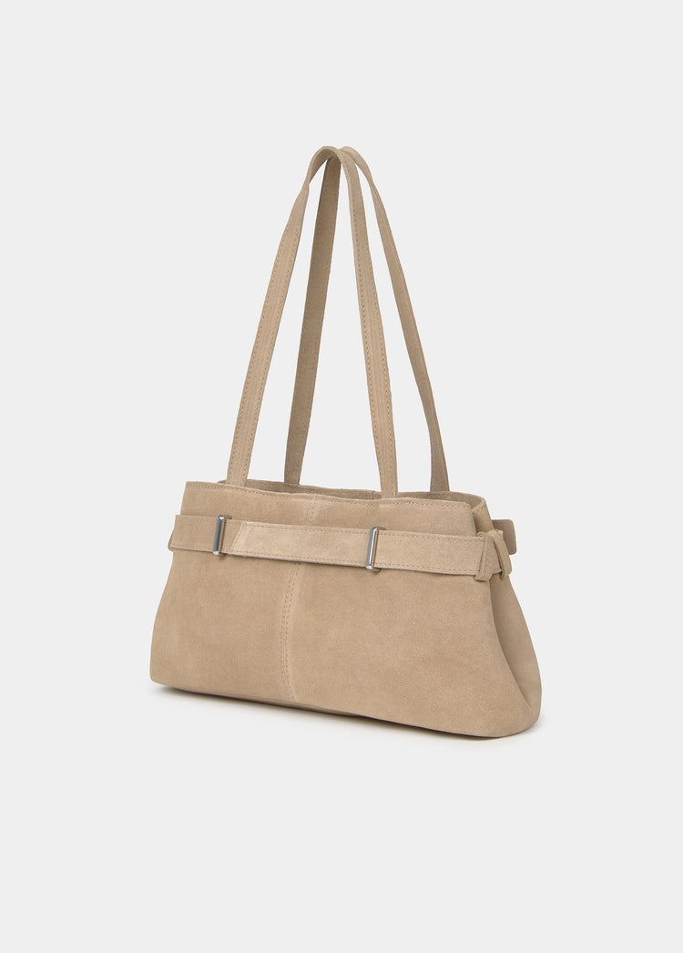 Shoulder bag with buckle