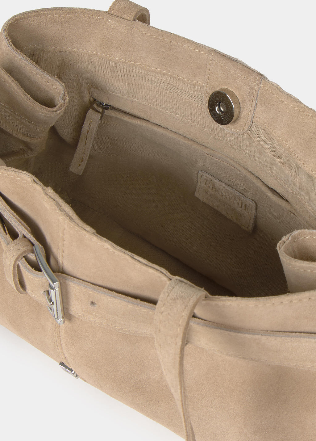 Schultertasche mit Schnalle