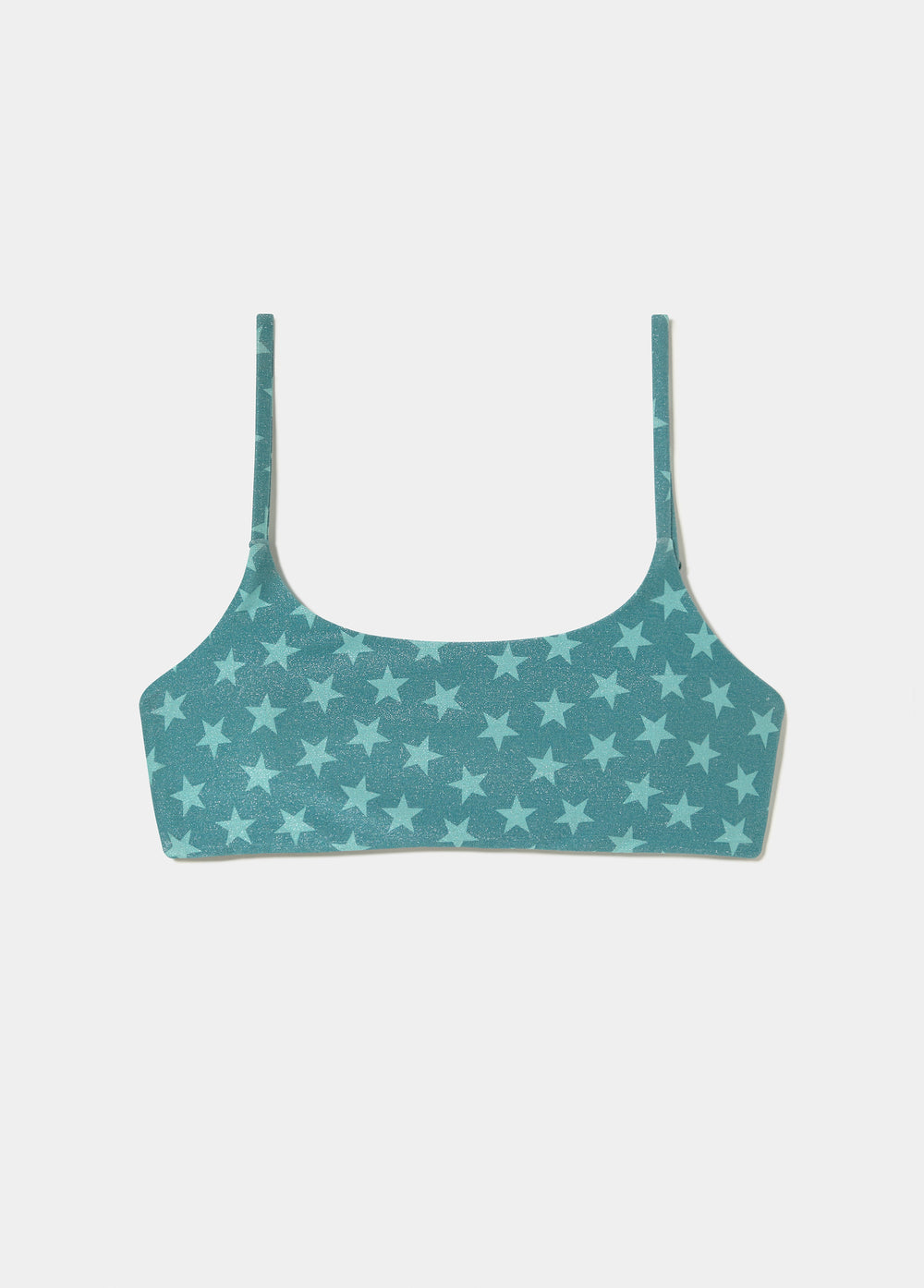 Top tiras bandeau estrellas hilo met