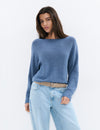 Maglione slouchy filo texture