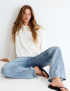 Pull coton ailes clous