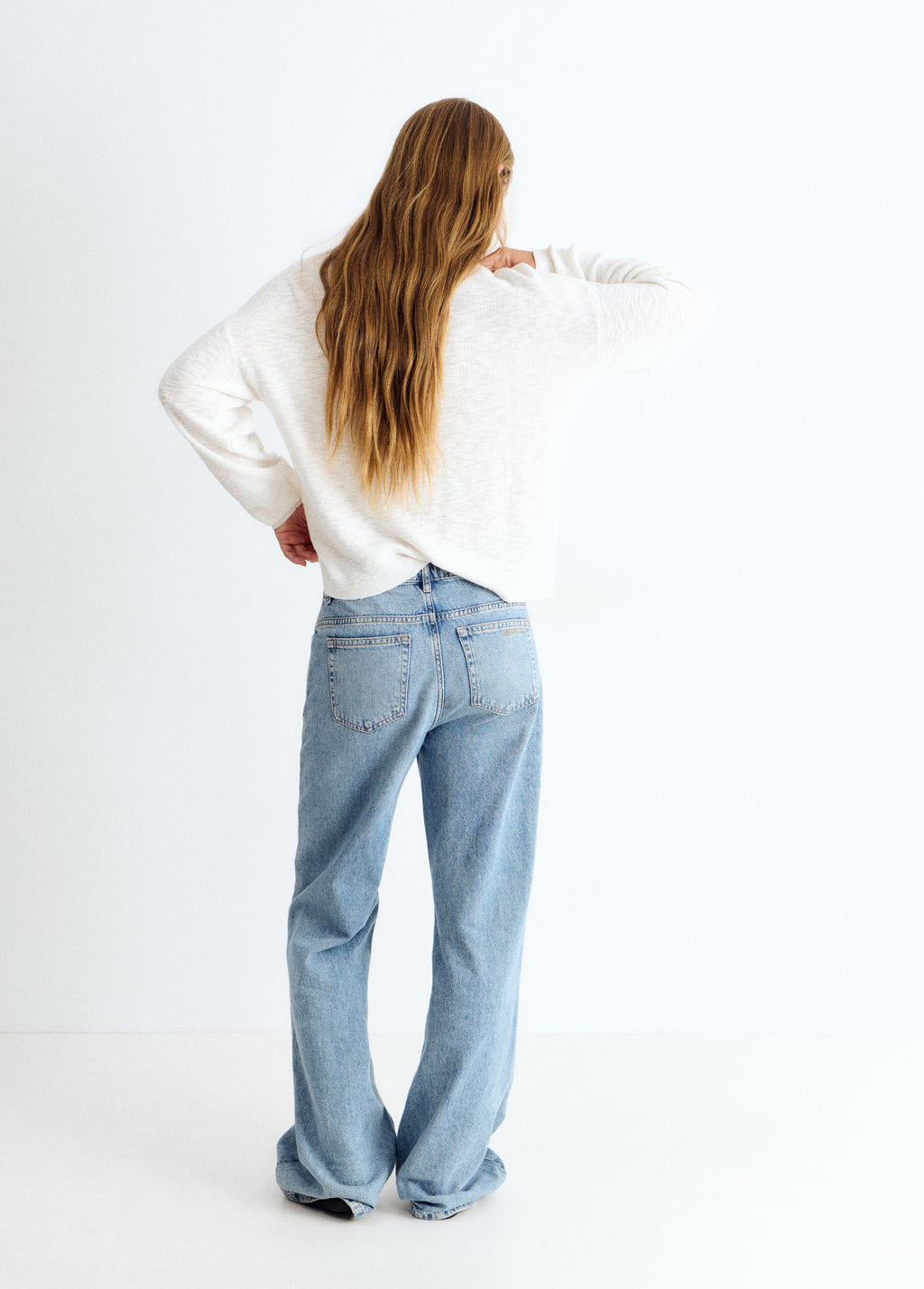 Pull coton ailes clous
