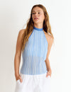Halter top thread