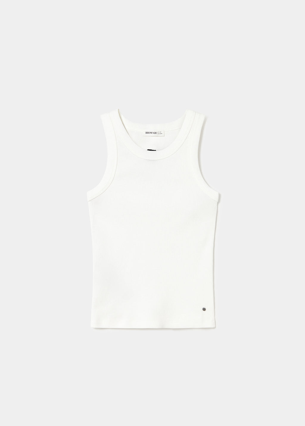 Embroidered logo top