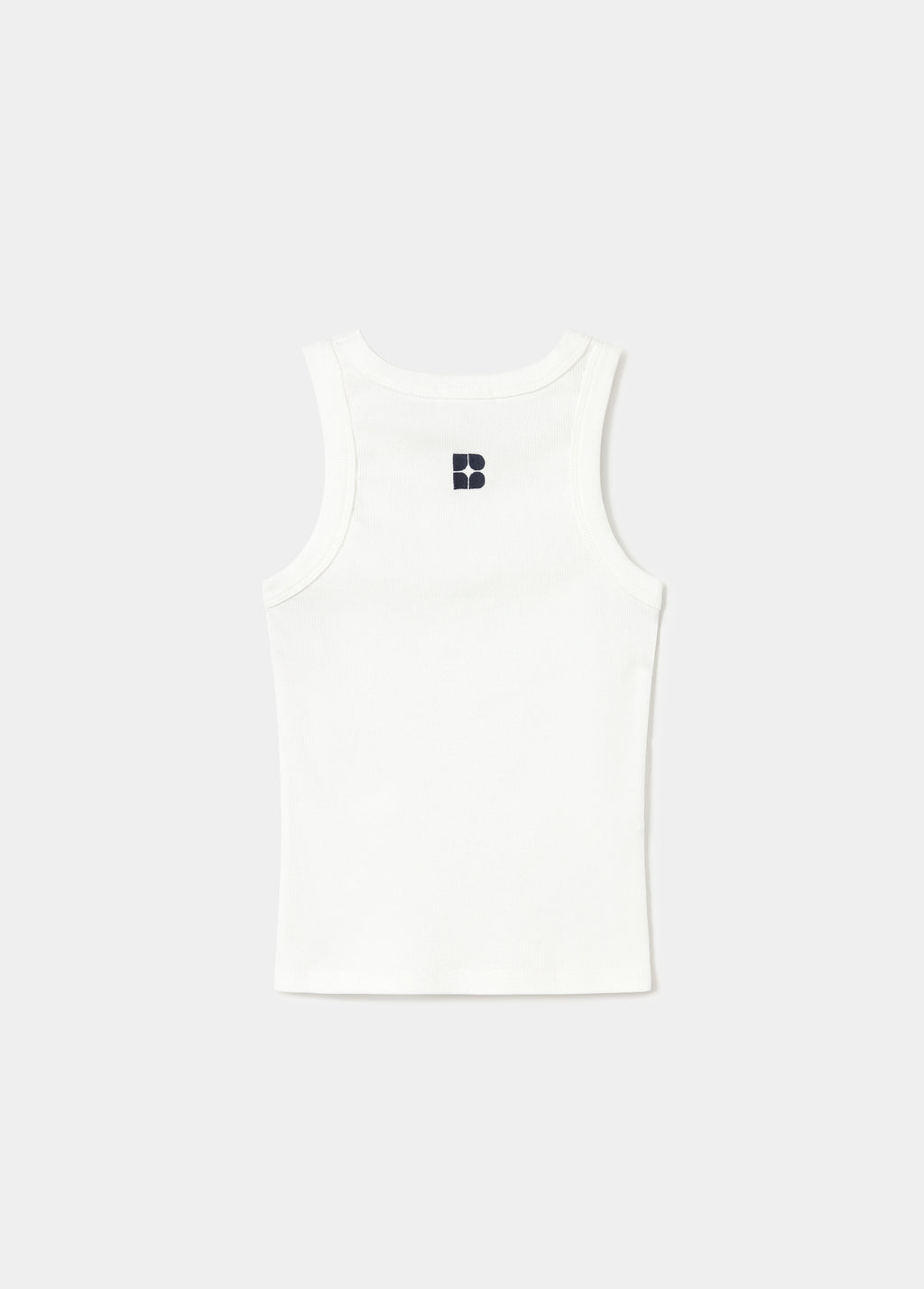 Embroidered logo top