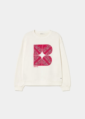 Sudadera bandana bordada