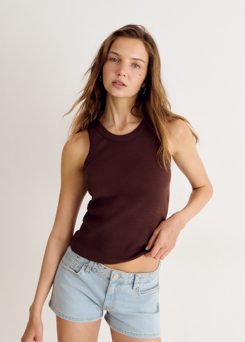 Basic strap top