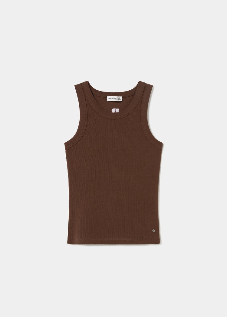 Basis top met bandjes