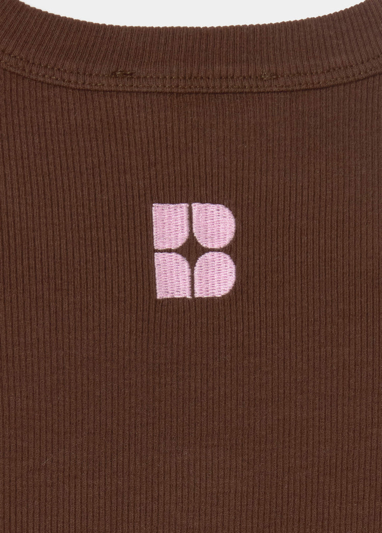Basis top met bandjes