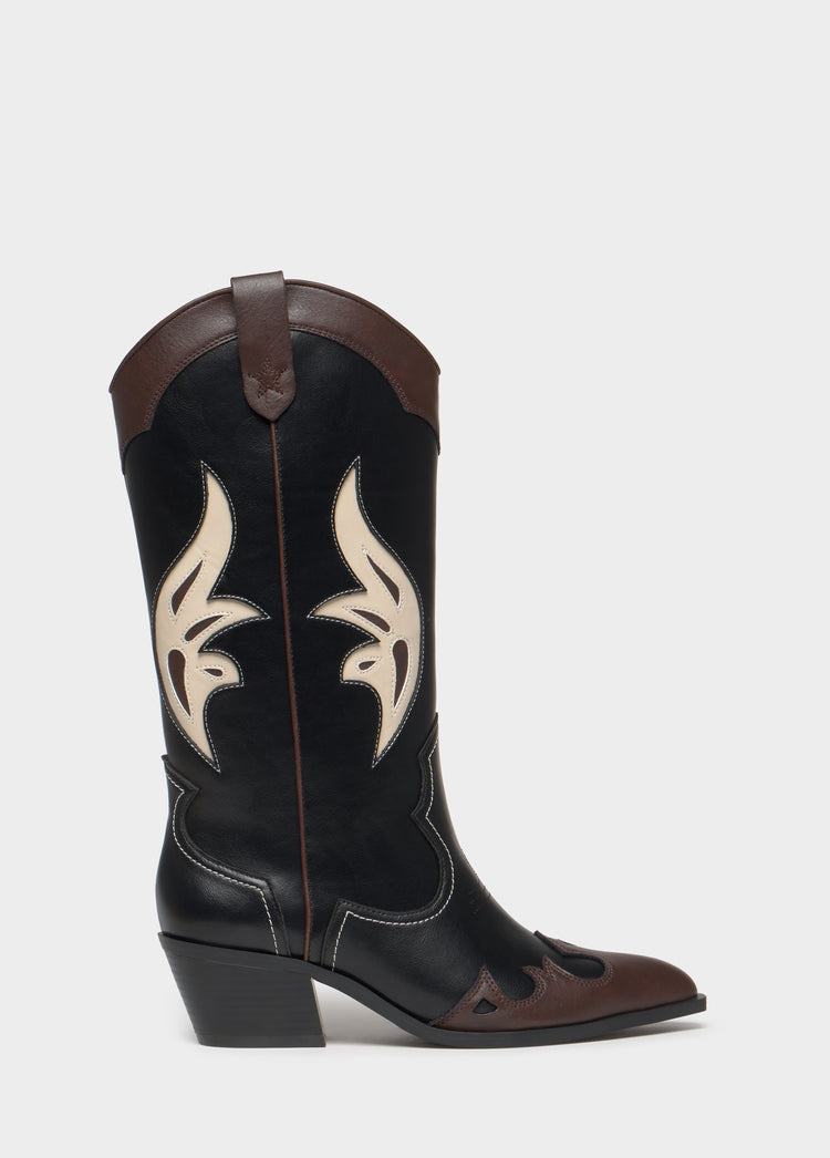 Cowboylaars met fantasieprint