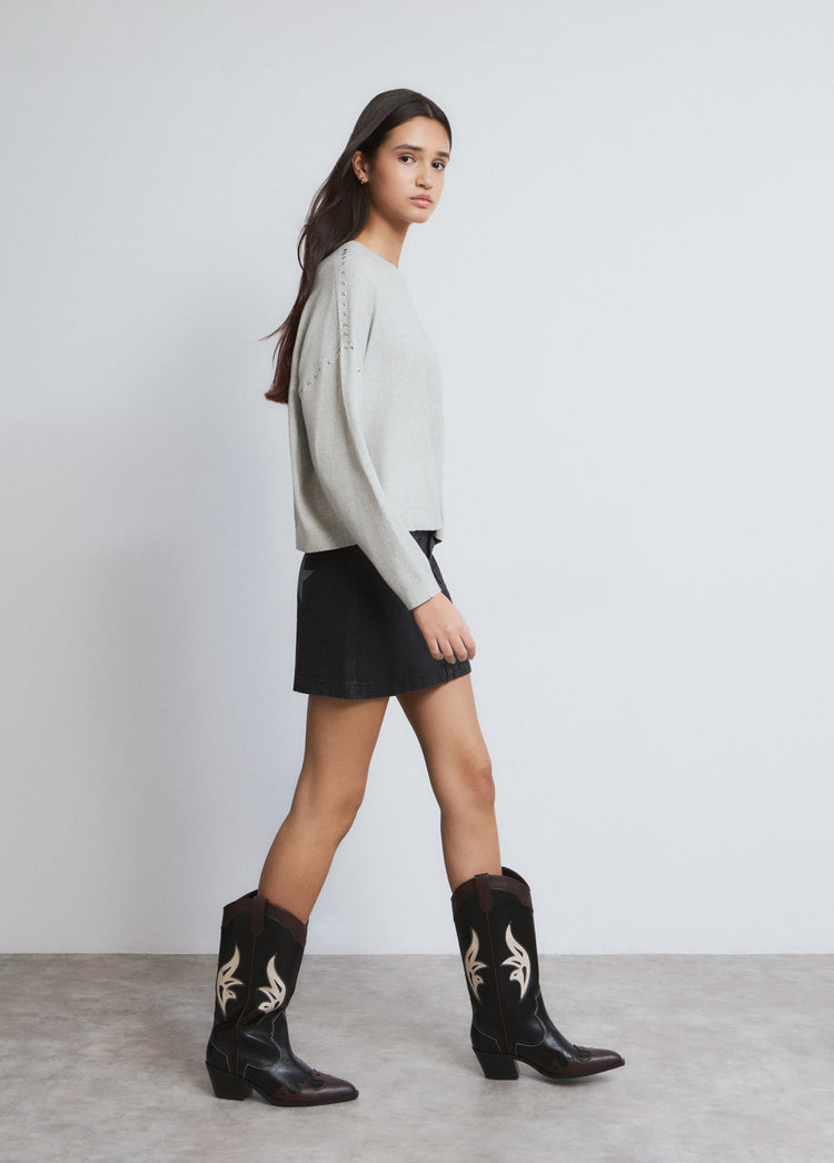 Cowboylaars met fantasieprint