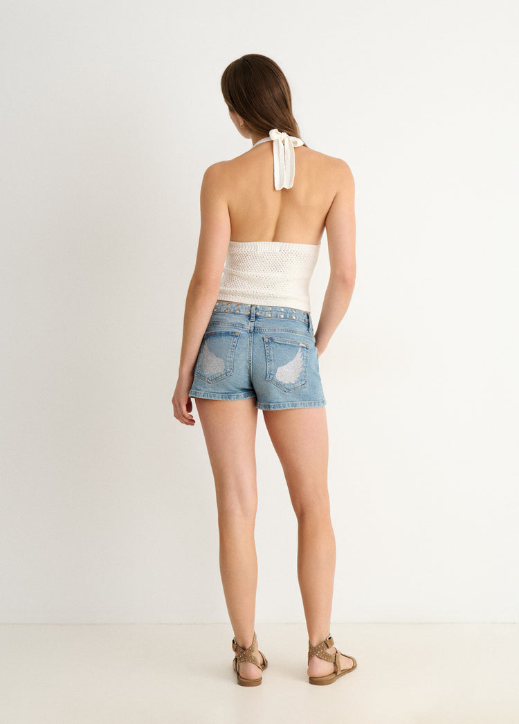 Top crochet halter