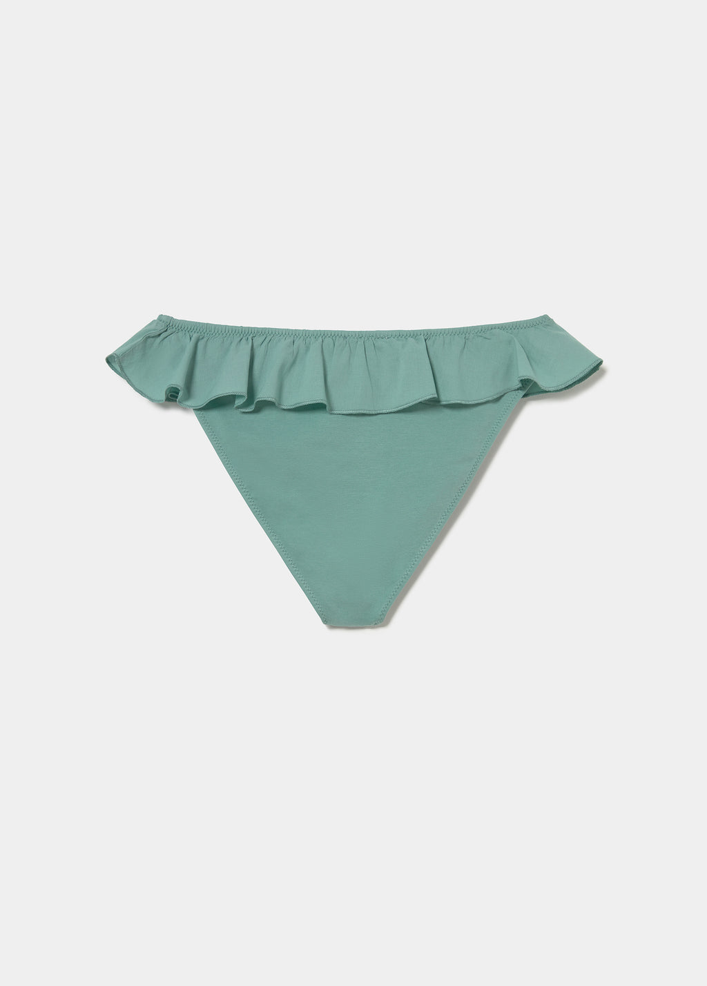 Bikini bottoms with ruffle