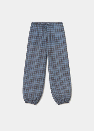 Baggy broek met ruitjes