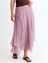 Long plaid skirt