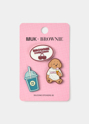 Muk x Brownie sticker pack
