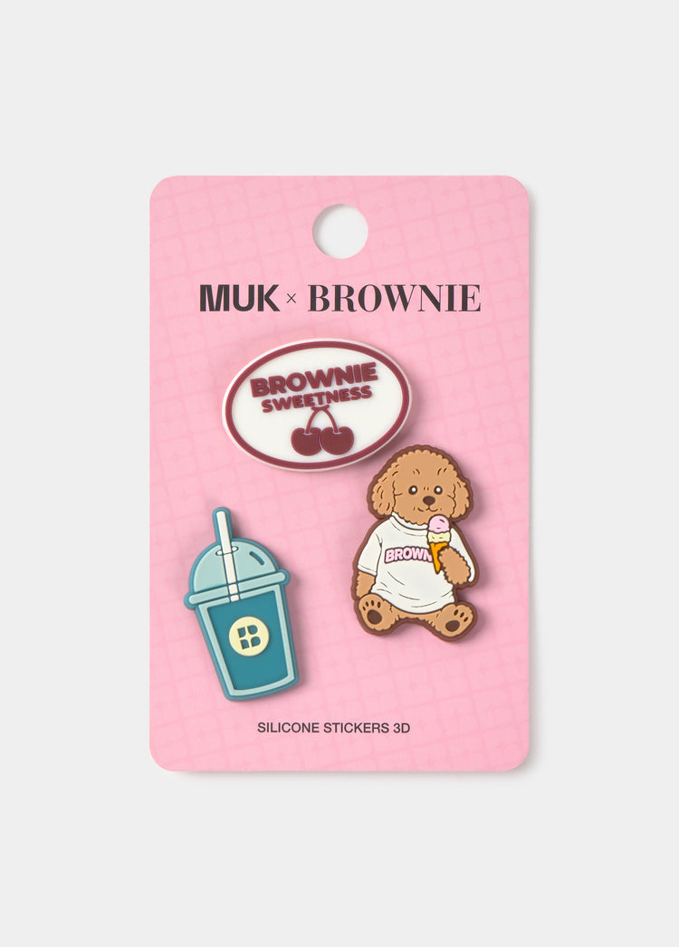 Pack stickers Muk x Brownie