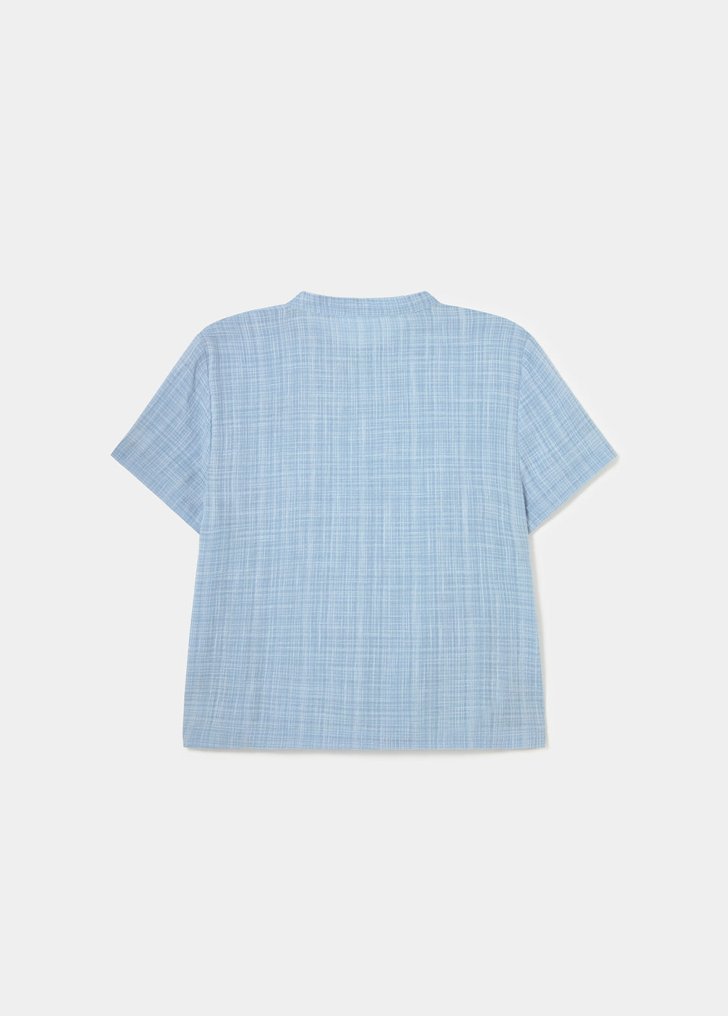 Checked blouse with Japanese detail