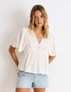 Blouse manches larges