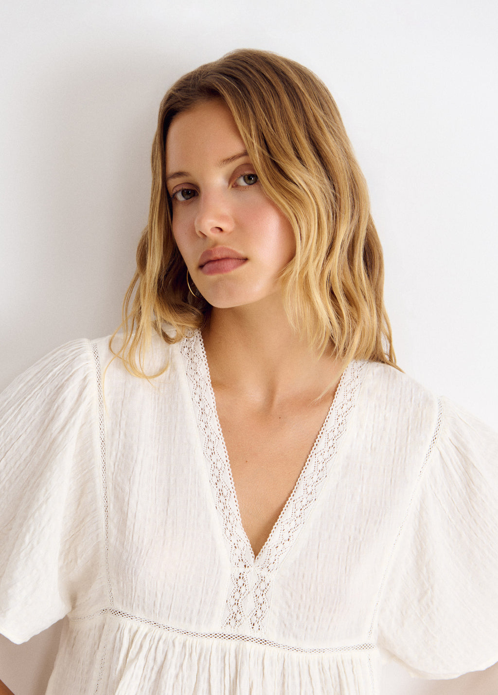 Blouse manches larges