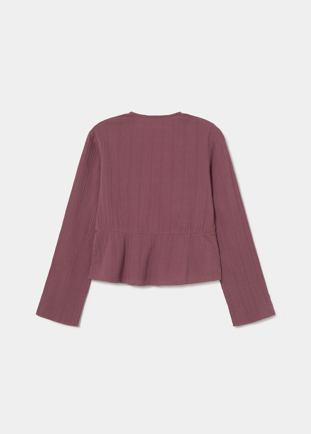 Blusa manga larga tachas