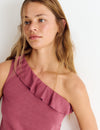 Camiseta asimétrica volante