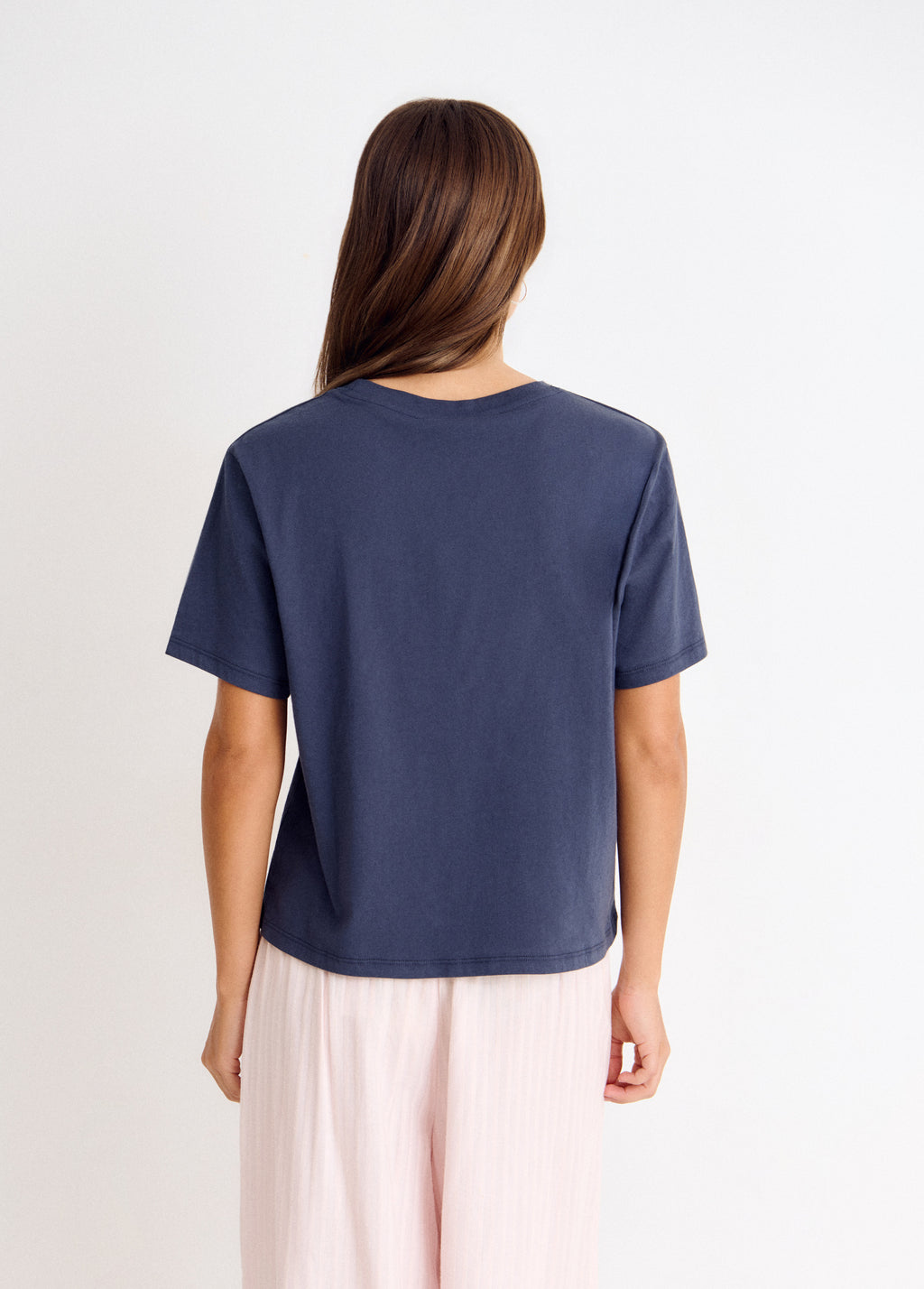 Camiseta manga corta estampada
