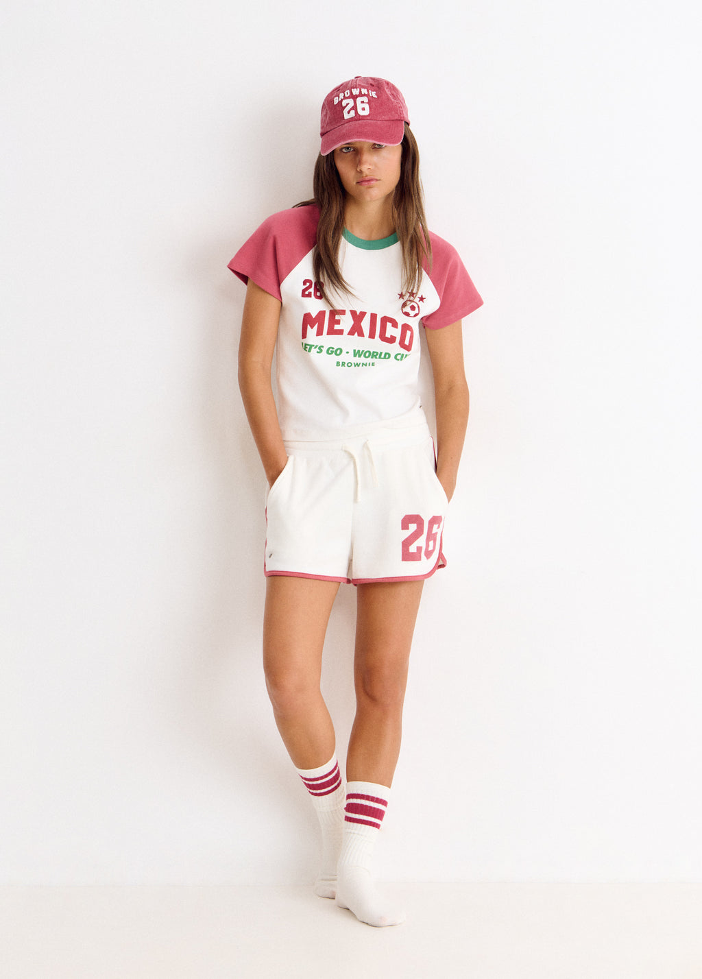 Fleece number World Cup shorts