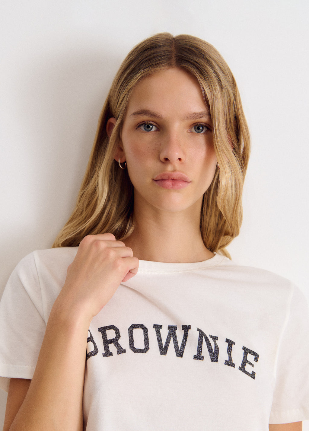 Camiseta texto brownie
