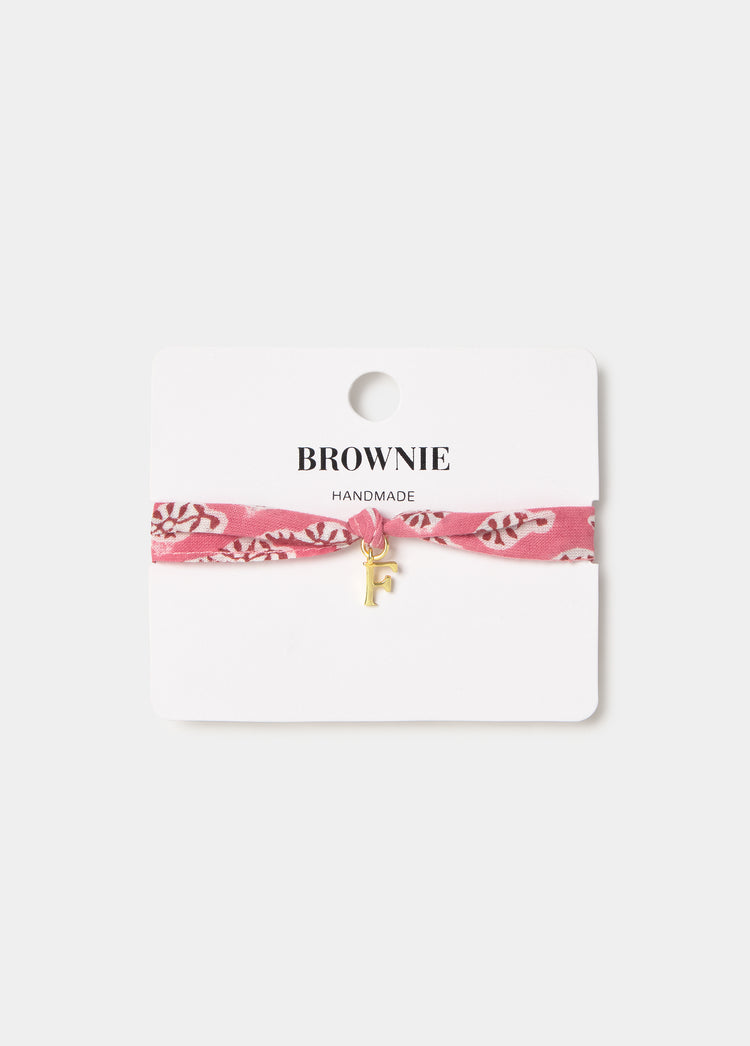 Initial bracelet F