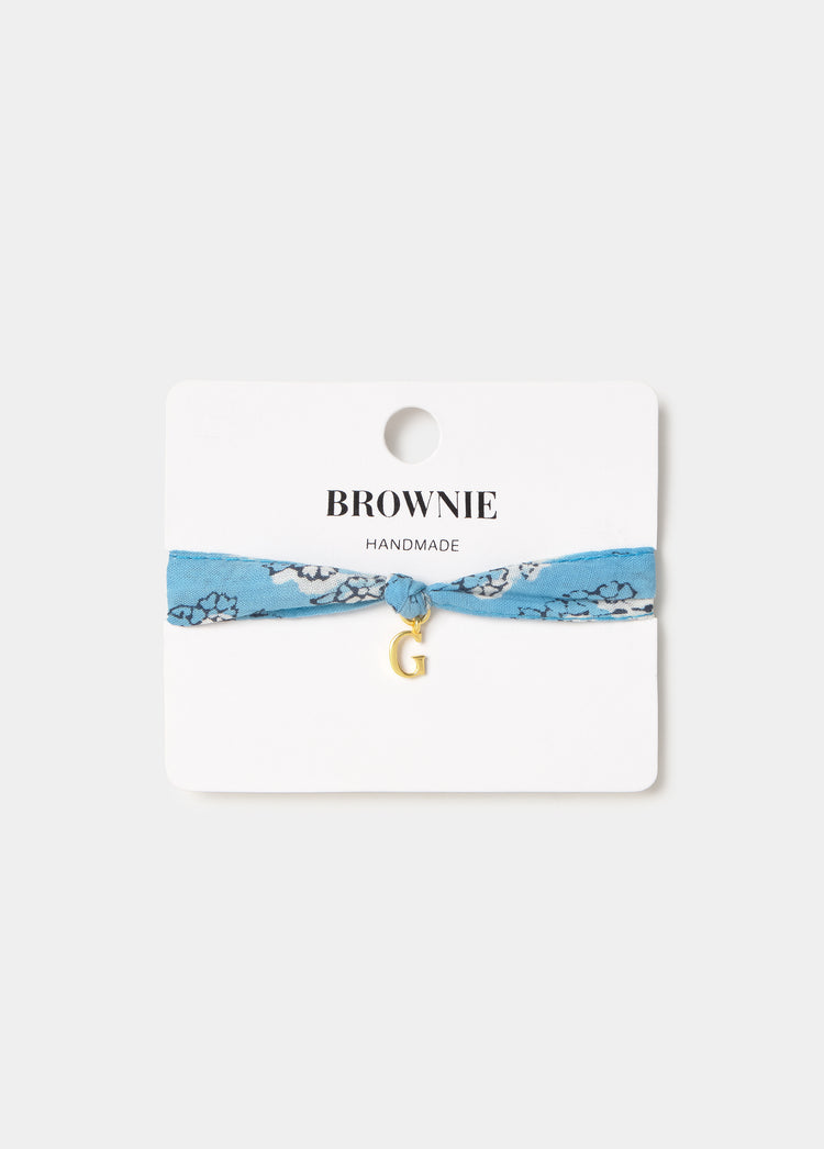 Initial G bracelet