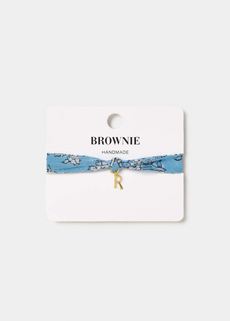 Initial R bracelet
