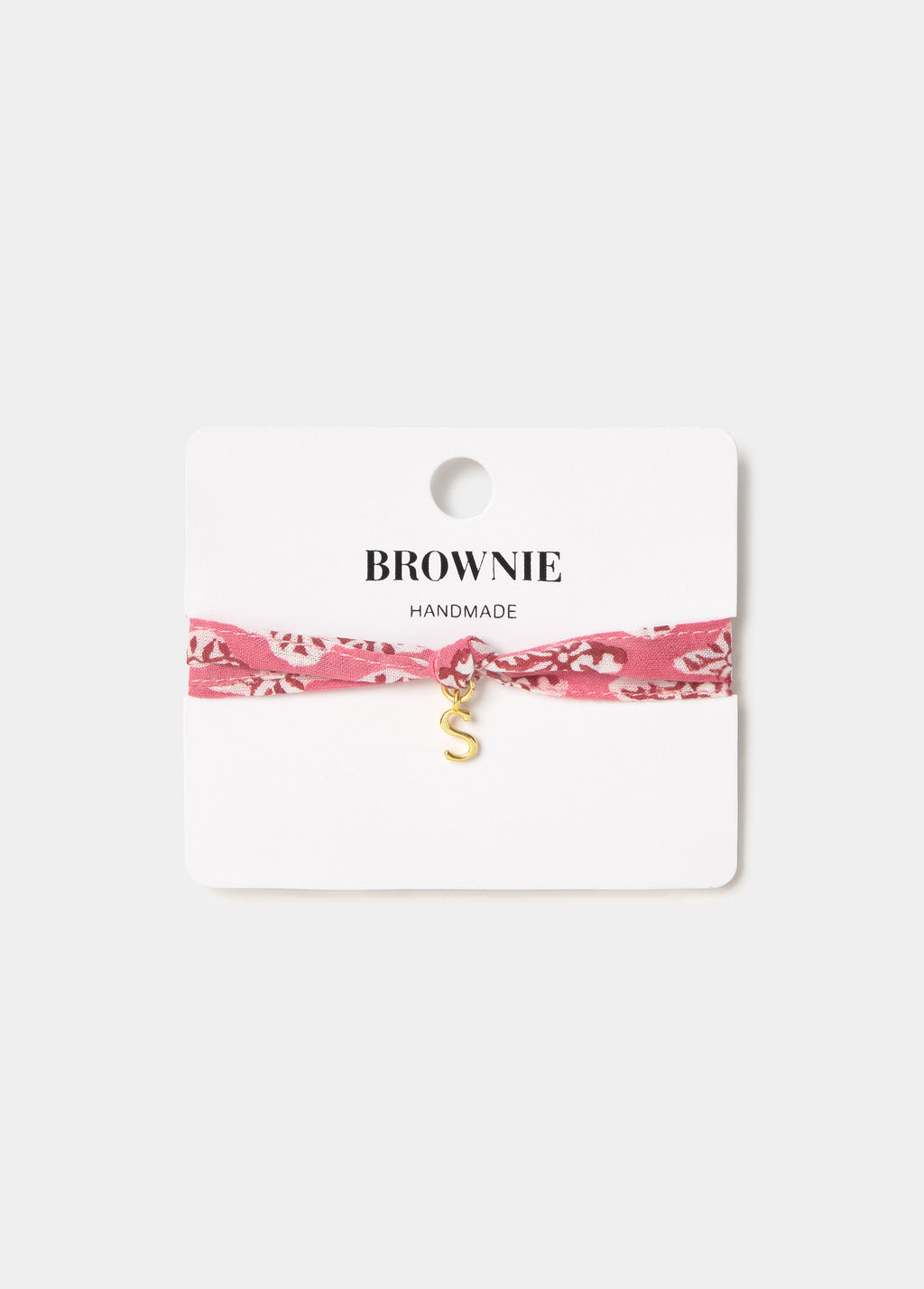 Initial S bracelet