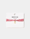 Initial S bracelet