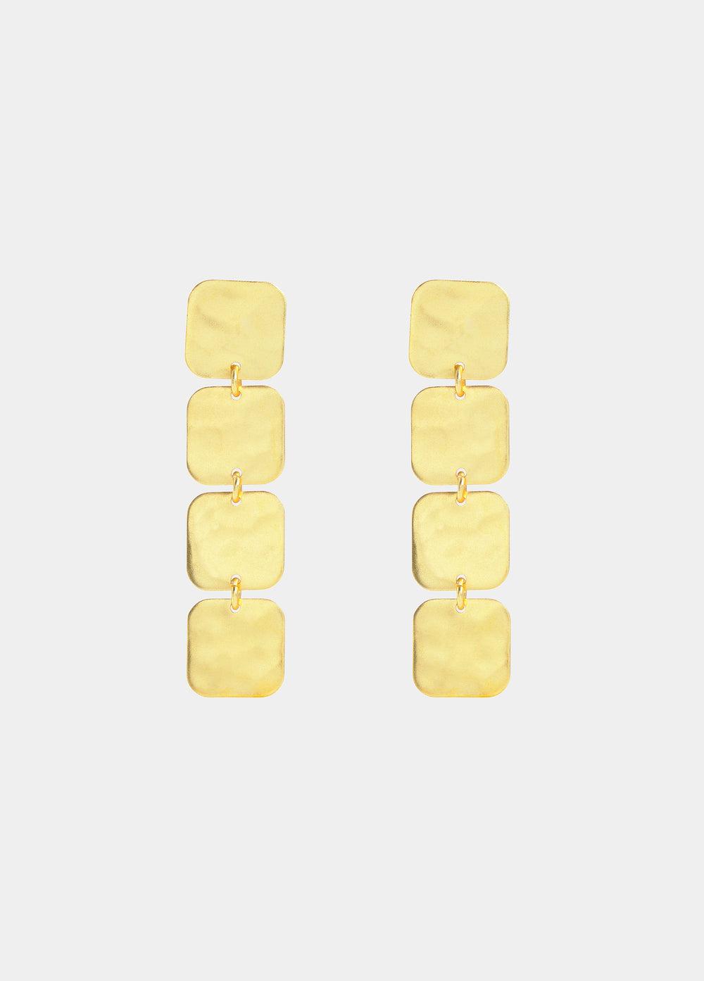 Boucles d’oreilles carrées pendantes