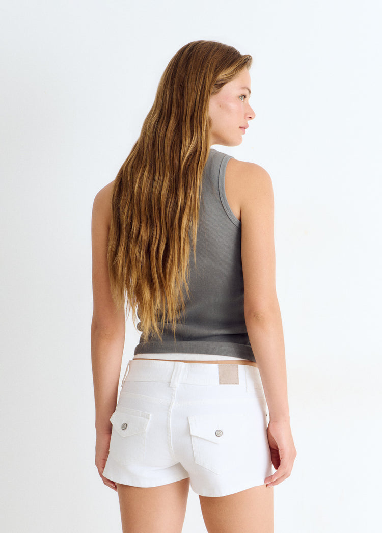 Mini short met klepzakken