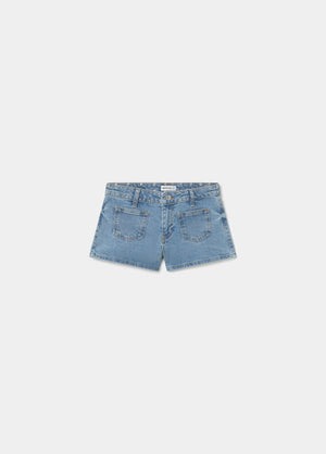 Short clous avec patch étoiles