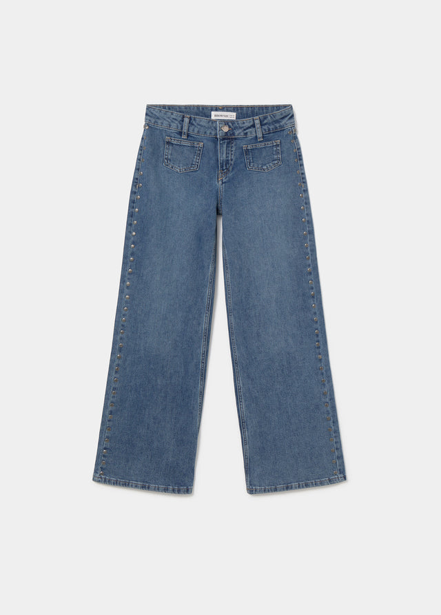 Western star patch jeans