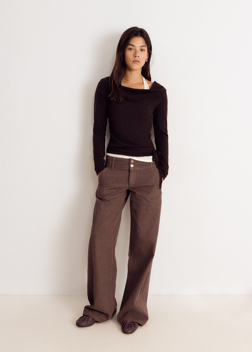 Pantalón cintura ancha