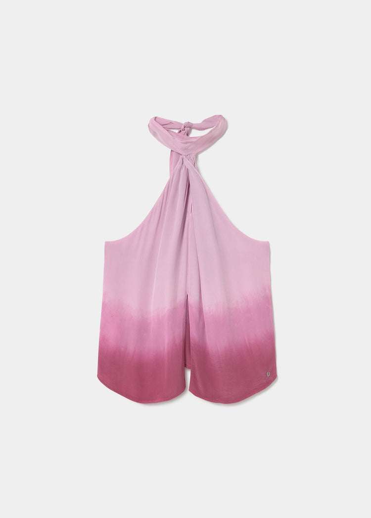 Knot halter top