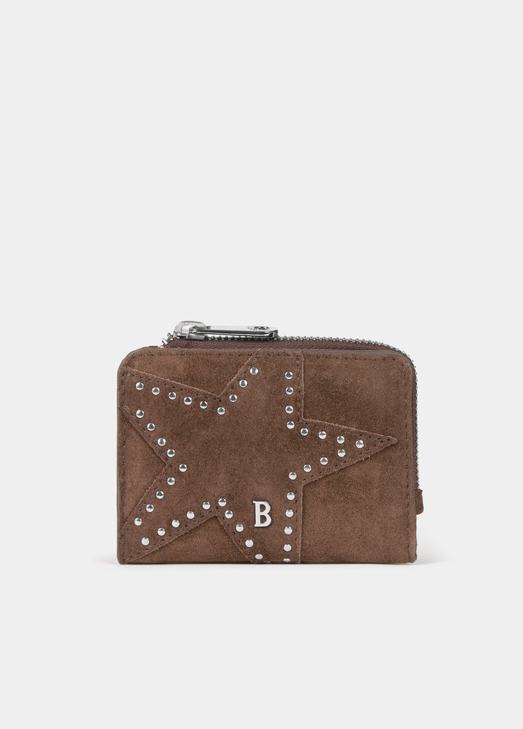 Star leather wallet