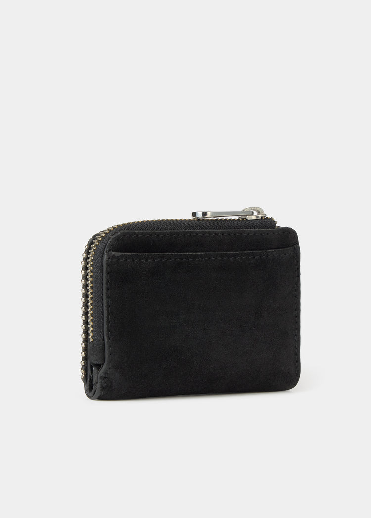 Leather ball coin purse