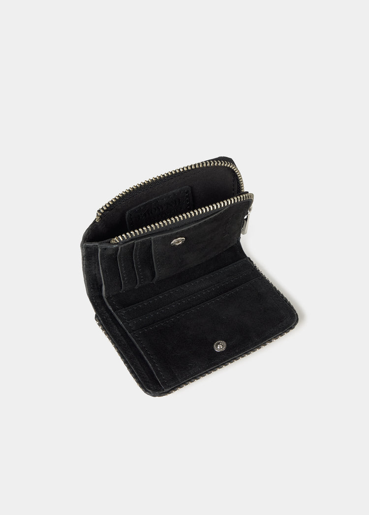 Leather ball coin purse
