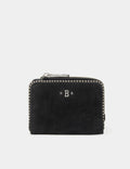 Leather ball coin purse