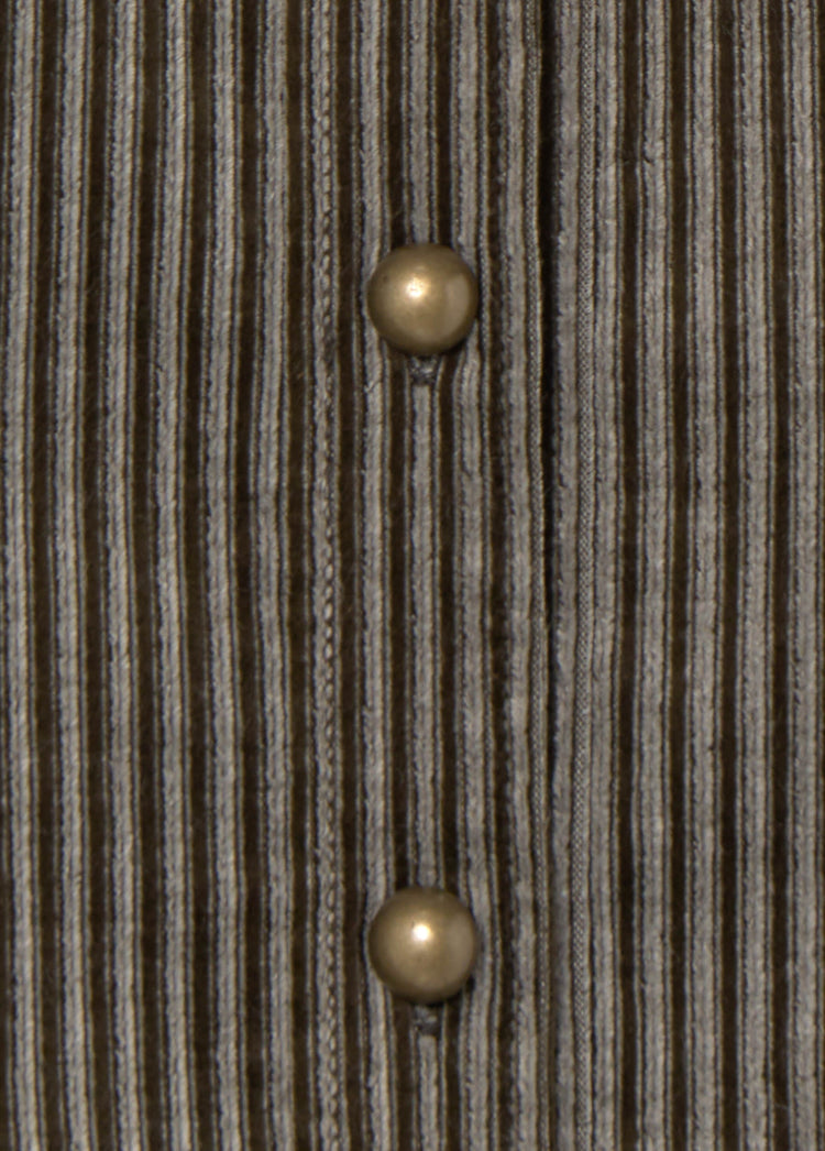 Corduroy striped jacket