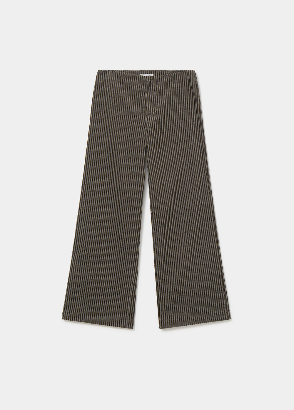 Corduroy striped trousers