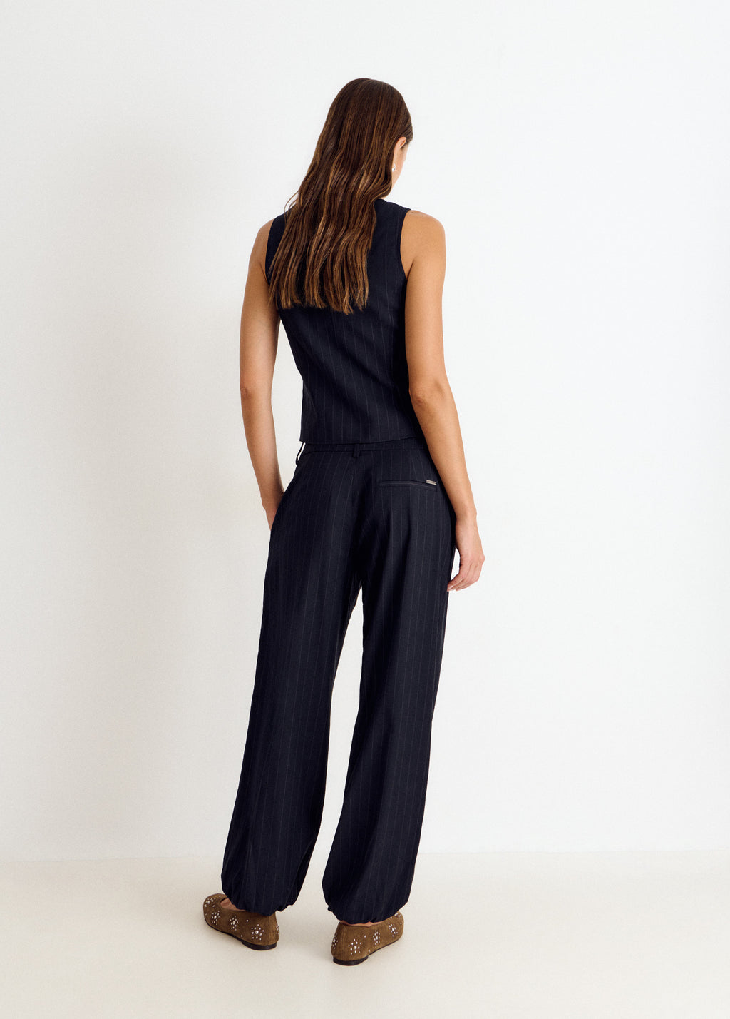 Pinstripe harembroek