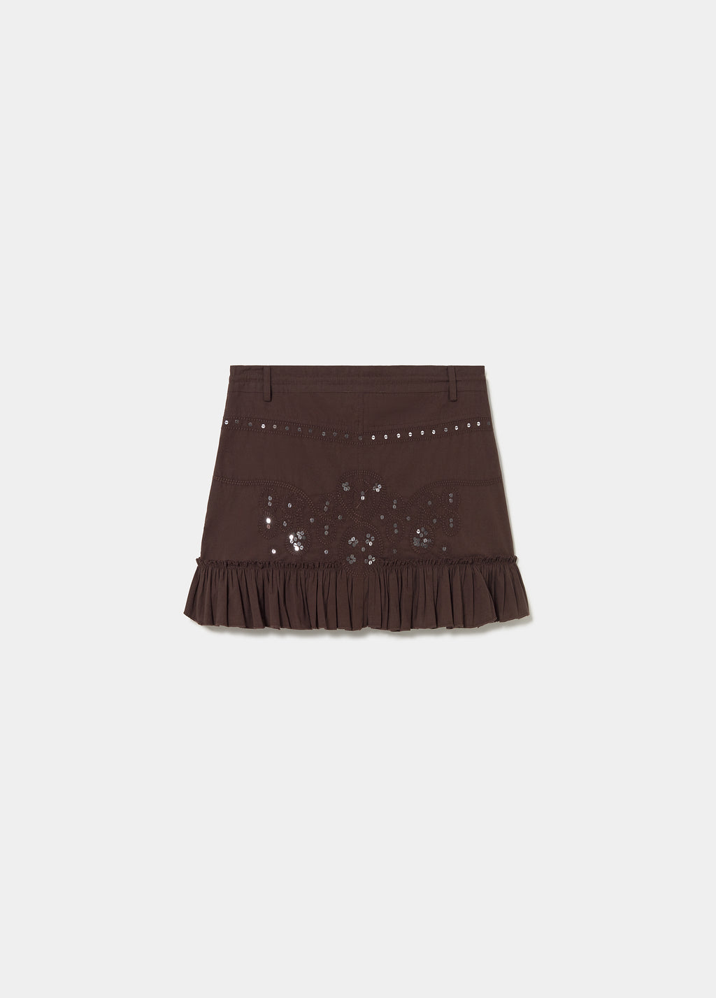 Jupe courte miroirs