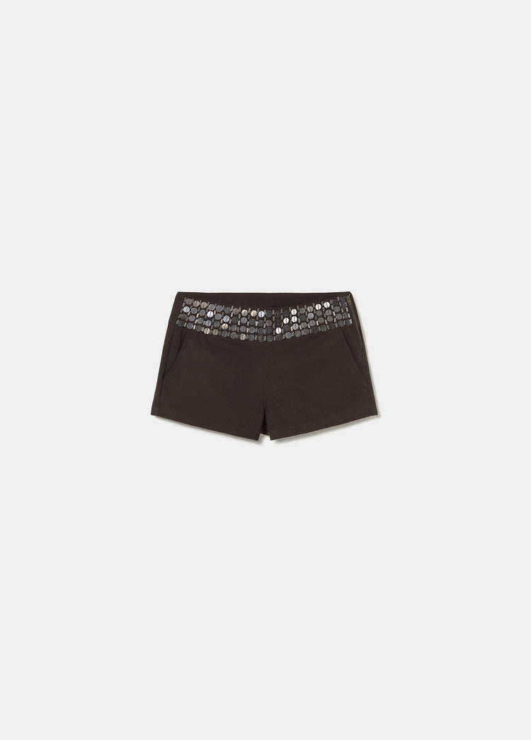 Short mini belt mirrors