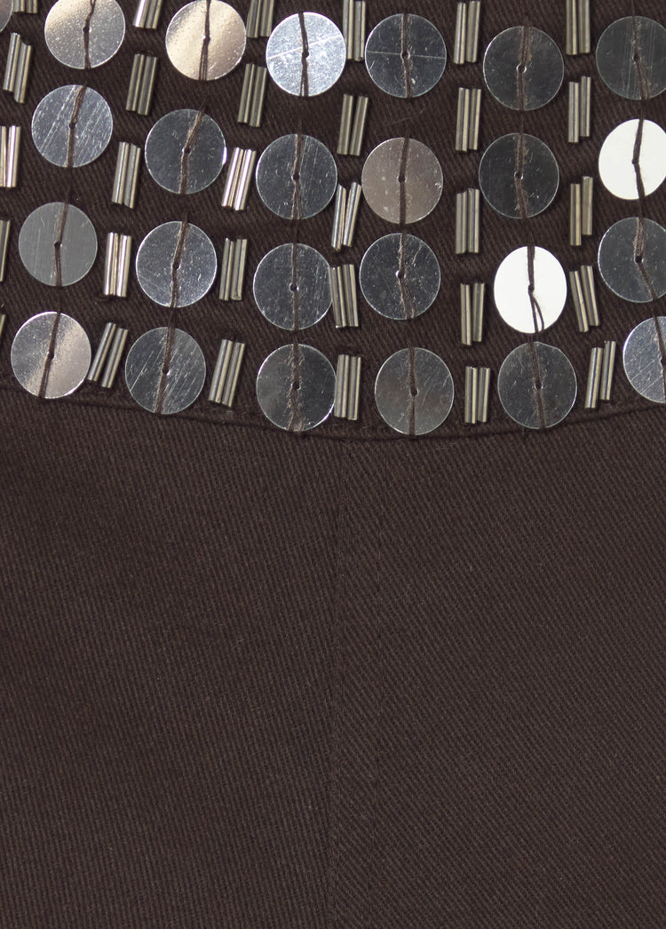 Short mini belt mirrors